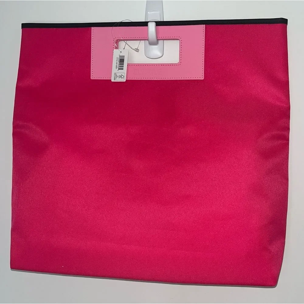 Clinique hot pink Tote Limited Edition